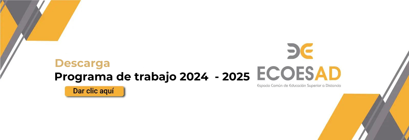 Plan de Trabajo ECOESAD 2024-2025