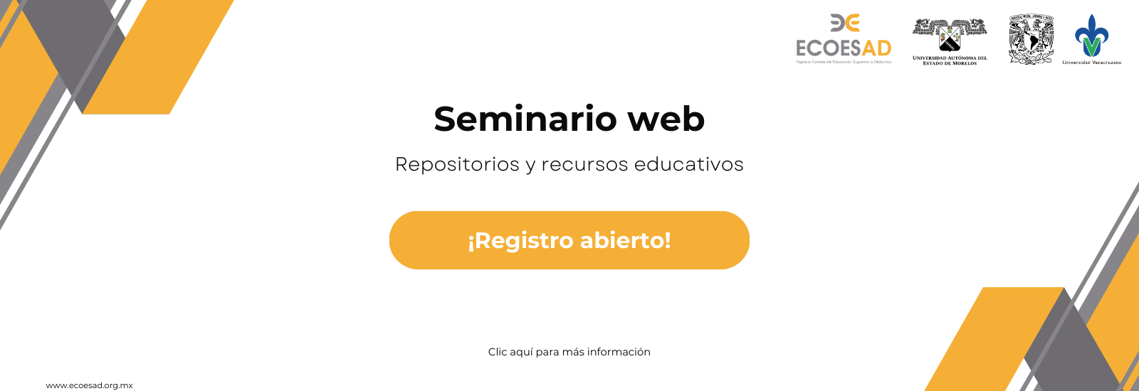 Seminario web repositorios y recursos educativos
