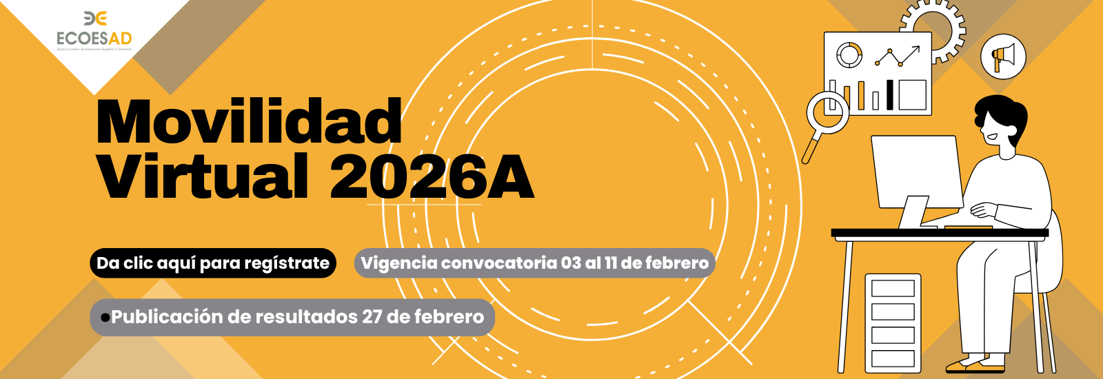 Convocatoria Movilidad Virtual 2026A